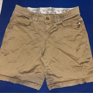 Riders by Lee Khaki Shorts Stretchy Waistband